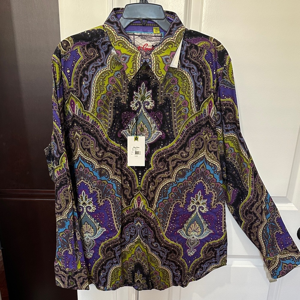 Robert Graham Paisley Long Sleeve Blouse - Multicolor